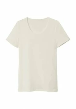 CALIDA T-Shirt, Rundhals, Basic, Für Damen 910 STAR WHITE