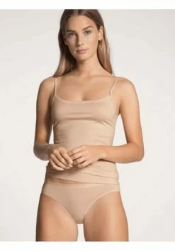 CALIDA Natural Comfort Unterhemd, Spaghetti-Träger, Für Damen 160 ROSE TEINT -MEY Shop unnamed file 1014