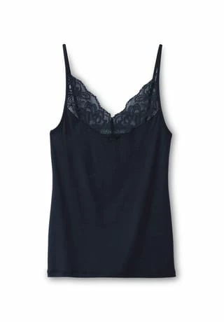 CALIDA Spaghetti-Top, Spitze, Für Damen 339 DARK LAPIS BL 3 CALIDA Spaghetti-Top, Spitze, Für Damen 339 DARK LAPIS BL