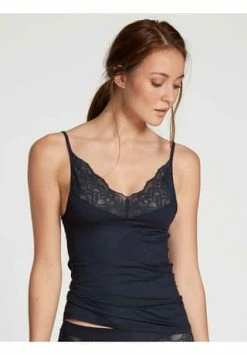 Alternative view of CALIDA Spaghetti-Top, Spitze, Für Damen 339 DARK LAPIS BL