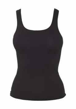 Nina Von C. Secret Unterhemd, Nahtlos, Elastikabschlüsse, Für Damen SCHWARZ