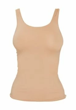 Nina Von C. Secret Unterhemd, Nahtlos, Elastikabschlüsse, Für Damen CARAMEL