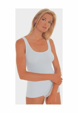 Nina Von C. Unterhemd, U-Ausschnitt, Für Damen WEISS 3 Nina Von C. Unterhemd, U-Ausschnitt, Für Damen WEISS