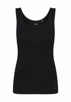 JOOP! Damen Unterhemd - Tank Top, Mere Comfort, TENCEL™ Modal Micro, Einfarbig Schwarz