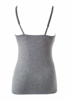JOOP! Top, Spitze, Spaghetti-Träger, Uni, Für Damen 443 GRAU 6 JOOP! Top, Spitze, Spaghetti-Träger, Uni, Für Damen 443 GRAU -MEY Shop unnamed file 1166