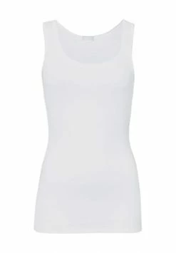 HANRO Ultralight Tank-Top, Uni, U-Ausschnitt, Für Damen 0101/ WHITE