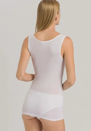 HANRO Ultralight Tank-Top, Uni, U-Ausschnitt, Für Damen 0101/ WHITE 7 HANRO Ultralight Tank-Top, Uni, U-Ausschnitt, Für Damen 0101/ WHITE – Bild 5