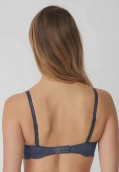 Triumph Amourette Charm Bügel-BH, Blütenspitze, Schleife, Für Damen BLUE NIGHTS -MEY Shop unnamed file 1350