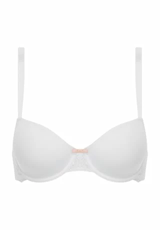 Passionata® T-Shirt-BH, Spitze, Uni, Für Damen Weiß 3 Passionata® T-Shirt-BH, Spitze, Uni, Für Damen Weiß