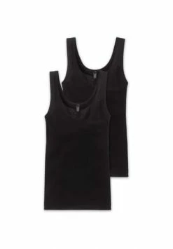SCHIESSER Träger-Top2er 144359sieB, SCHWARZ, 50 SCHWARZ