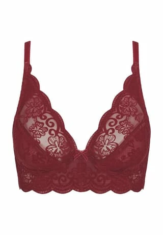 Triumph Amourette 300 Bügel-BH, Spitze, Schleife, Für Damen MANNISH RED 3 Triumph Amourette 300 Bügel-BH, Spitze, Schleife, Für Damen MANNISH RED