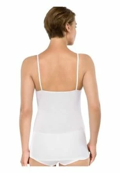SCHIESSER Unterhemd, U-Ausschnitt, Für Damen Weiß -MEY Shop unnamed file 1431