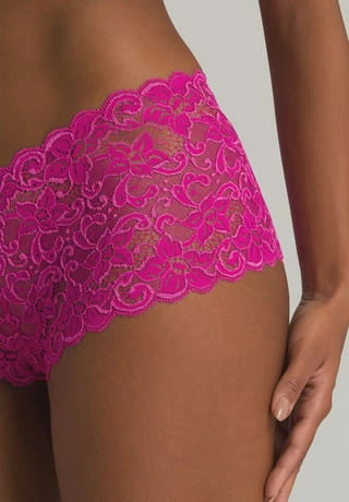 HANRO Moments Midislip, Spitze, Elastisch, Für Damen 1370 VERY BERRY 8 HANRO Moments Midislip, Spitze, Elastisch, Für Damen 1370 VERY BERRY – Bild 6
