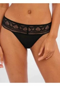 Alternative view of Freya Damen Brazilian Slip Infinity Fields Black