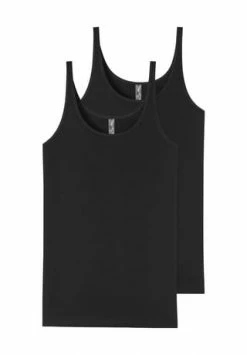 SCHIESSER 2PACK Trägertop, 000 SCHWARZ, 36 000 SCHWARZ