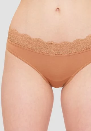 SKINY® Slip, Spitze, Uni, Für Damen 3297 BRONZE 6 SKINY® Slip, Spitze, Uni, Für Damen 3297 BRONZE – Bild 4