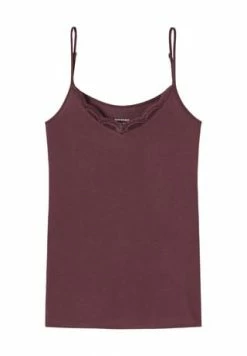 SCHIESSER 175058 Spaghettitop, 516 BURGUND, 40 516 BURGUND