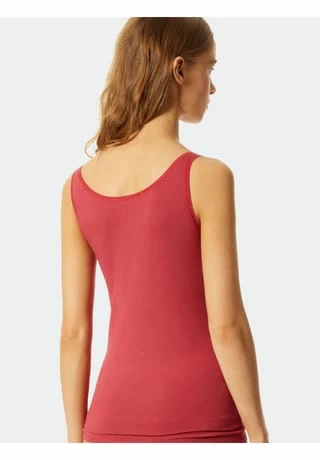 SCHIESSER Tank Top 2er Pack 95/5 Organic Cotton Rot/ Schwarz 5 SCHIESSER Tank Top 2er Pack 95/5 Organic Cotton Rot/ Schwarz – Bild 3