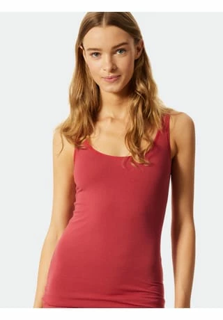 SCHIESSER Tank Top 2er Pack 95/5 Organic Cotton Rot/ Schwarz 6 SCHIESSER Tank Top 2er Pack 95/5 Organic Cotton Rot/ Schwarz – Bild 4
