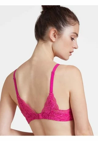 Aubade Damen Schal Push-Up BH Rosessence Fuchsia 6 Aubade Damen Schal Push-Up BH Rosessence Fuchsia – Bild 4