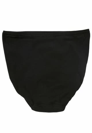 Mey Organic Taillenslip, Uni, Für Damen 3SCHWARZ 4 Mey Organic Taillenslip, Uni, Für Damen 3SCHWARZ – Bild 2