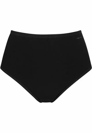 Mey Organic Taillenslip, Uni, Für Damen 3SCHWARZ 6 Mey Organic Taillenslip, Uni, Für Damen 3SCHWARZ – Bild 4