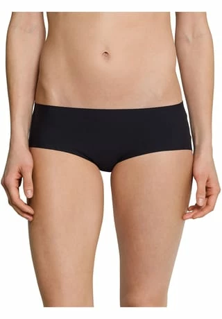 SCHIESSER Invisible Cotton Pantys, Uni, Für Damen Schwarz 6 SCHIESSER Invisible Cotton Pantys, Uni, Für Damen Schwarz – Bild 4