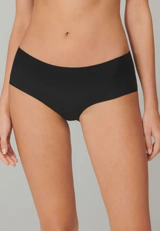 SCHIESSER Invisible Cotton Pantys, Uni, Für Damen Schwarz 8 SCHIESSER Invisible Cotton Pantys, Uni, Für Damen Schwarz – Bild 6