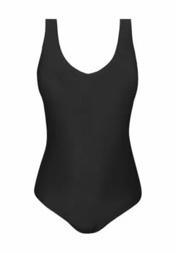 Chantelle Body, Nahtlos, Druckknopfverschluss, Für Damen Schwarz