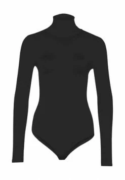 Wolford String Body "Colorado", Rollkragen, Für Damen 7005 BLACK