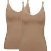 Sloggi GO Unterhemd, 2er-Pack, Uni, Für Damen NOSTALGIC BROWN 1 Sloggi GO Unterhemd, 2er-Pack, Uni, Für Damen NOSTALGIC BROWN -MEY Shop unnamed file 481