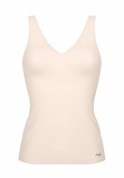Sloggi Zero Feel Natural Unterhemd, V-Ausschnitt, Für Damen ANGORA