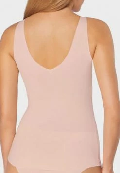 Alternative view of Sloggi Zero Feel Natural Unterhemd, V-Ausschnitt, Für Damen ANGORA