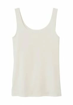 CALIDA Unterhemd, Breite Träger, U-Ausschnitt, Für Damen 910 STAR WHITE
