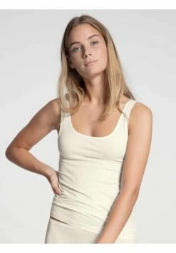 Alternative view of CALIDA Unterhemd, Breite Träger, U-Ausschnitt, Für Damen 910 STAR WHITE