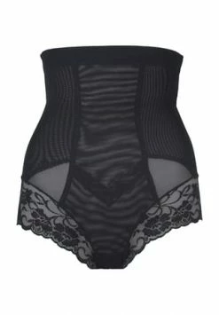 MAGIC BODYFASHION® Super Control Highwaist-Slip, Spitze, Für Damen SCHWARZ