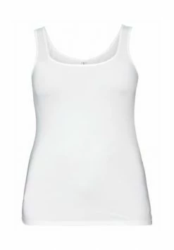 Sheego Tanktop Weiß