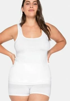 Alternative view of Sheego Tanktop Weiß