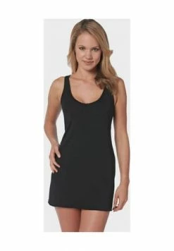 SYLVIA SPEIDEL. Unterkleid "Sienna", Breite Träger, Für Damen 990 SCHWARZ