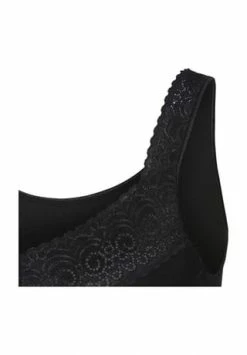 SYLVIA SPEIDEL. Sofia Lace Unterhemd, Spitze, Für Damen 990 SCHWARZ -MEY Shop unnamed file 699