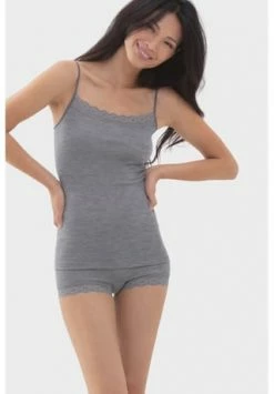 Mey Unterhemd, Spaghetti-Träger, Spitze, Uni, Für Damen 466 MID GREY MELA 14 Mey Unterhemd, Spaghetti-Träger, Spitze, Uni, Für Damen 466 MID GREY MELA -MEY Shop unnamed file 792
