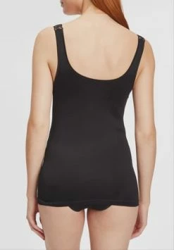 Mey Unterhemd, Spitze, Uni, Für Damen. 3 SCHWARZ -MEY Shop unnamed file 823