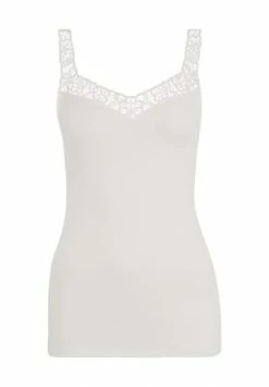 Mey Unterhemd, Spitze, V-Ausschnitt, Für Damen 5 CHAMPAGNER