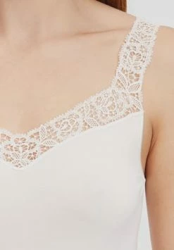 Mey Unterhemd, Spitze, V-Ausschnitt, Für Damen 5 CHAMPAGNER -MEY Shop unnamed file 830