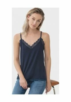 Mey Luise Unterhemd, Spitze, Für Damen 408 NIGHT BLUE