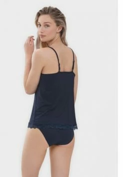 Mey Luise Unterhemd, Spitze, Für Damen 408 NIGHT BLUE -MEY Shop unnamed file 835