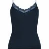 Mey Luise Unterhemd, Verstellbare Träger, Spitze, Für Damen 408 NIGHT BLUE -MEY Shop unnamed file 836