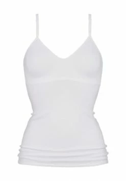 Mey Noblesse Unterhemd, Feinripp, Rückenband, Für Damen WEISS