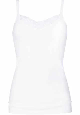 Mey Unterhemd, V-Ausschnitt, Spitze, Für Damen 1 WEISS 7 Mey Unterhemd, V-Ausschnitt, Spitze, Für Damen 1 WEISS – Bild 5