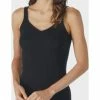 Mey Noblesse Unterhemd, V-Ausschnitt, Für Damen Schwarz -MEY Shop unnamed file 907